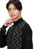 Bridgestone Golf Men's ZGM01B Open-Front Sweater, Black