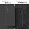 Coque de protection - BOOLING - Samsung Galaxy S24 - Silicone souple - Noir - 2 verres trempés