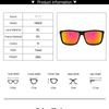 Fashion Square Non Polarized Sunglasses Men Vintage Plastic Male Sun Glasses Women Stylish Black Outdoor Sports Shades