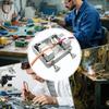 Soldering Wire Holder Aluminum Heat-Resistant Jaw Fixture Circuit Board Mounting Welding Tool For Electronics PCB Assembly