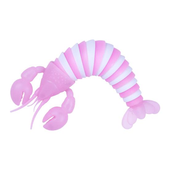 Cute Wrist Strength Lightweight Squeeze Fidget Toy Children Sensory Lobster Slug Boys Girls Gift