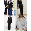Skims Kardashian Original Jennie Soft Lounge Rib Modal Super Comfortable Pajamas Suit