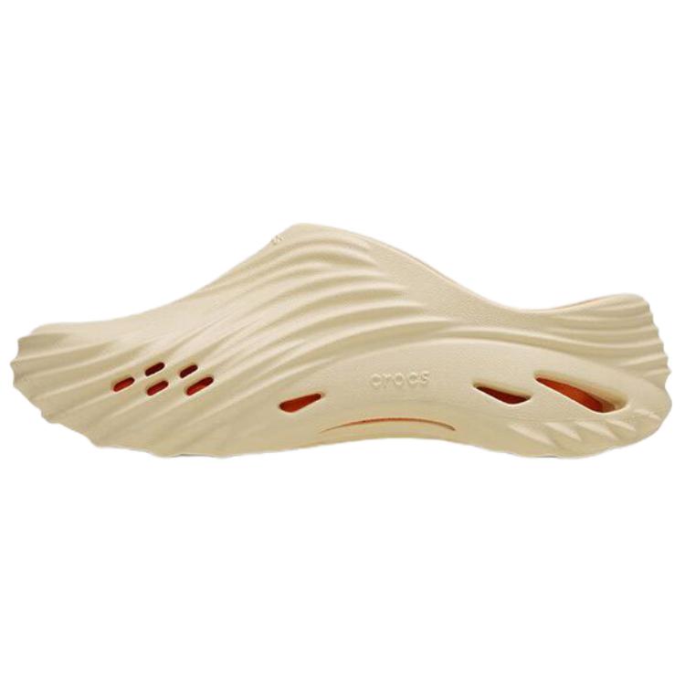 Crocs Cyclone Bobo Casual EVA Fashionable and Comfortable Hole Shoes Unisex Beige