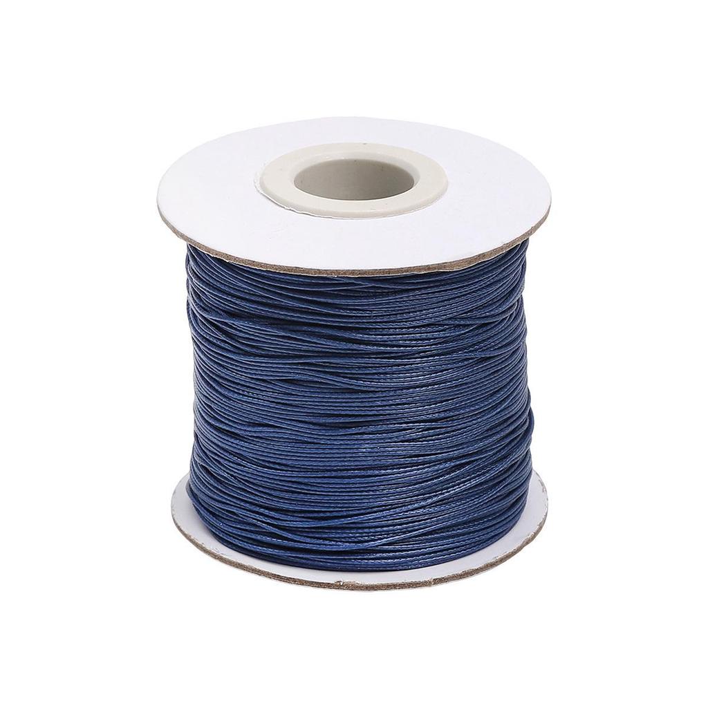 0.5mm Waxed Faux Leather Cord for DIY Jewelry Necklace and Bracelet Making