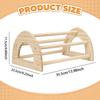 Parrot Perch Bird Stand Wooden Roosting Bar Chick Gym Chicken Toy for Poultry Rest Training