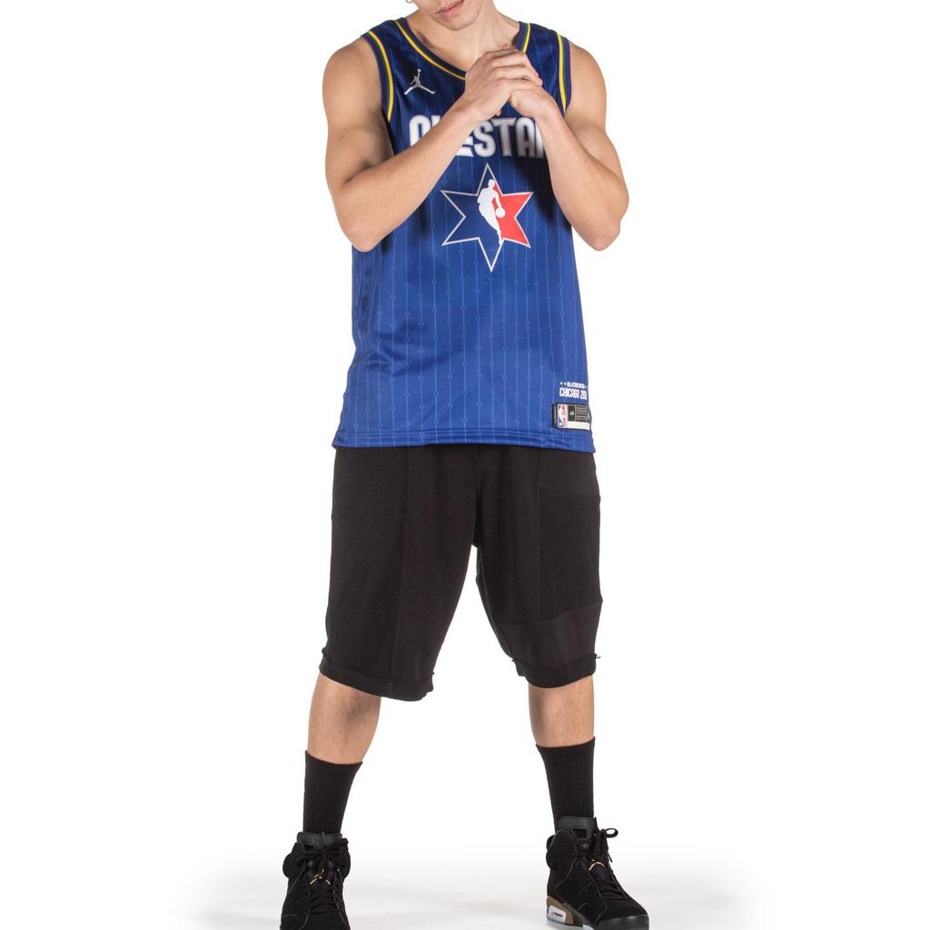 Jordan NBAAll Star Edition Swingman Jersey Giannis Antetokounmpo Basketball Jersey Men's Blue CJ1059-495