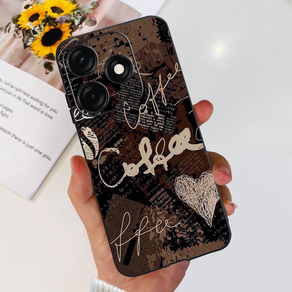 For Tecno Spark 20C Case BG7n BG7 Stylish Painted Cover Soft TPU Matte Phone Case For Tecno Spark 20 Pro Plus Spark20 20C Bumper