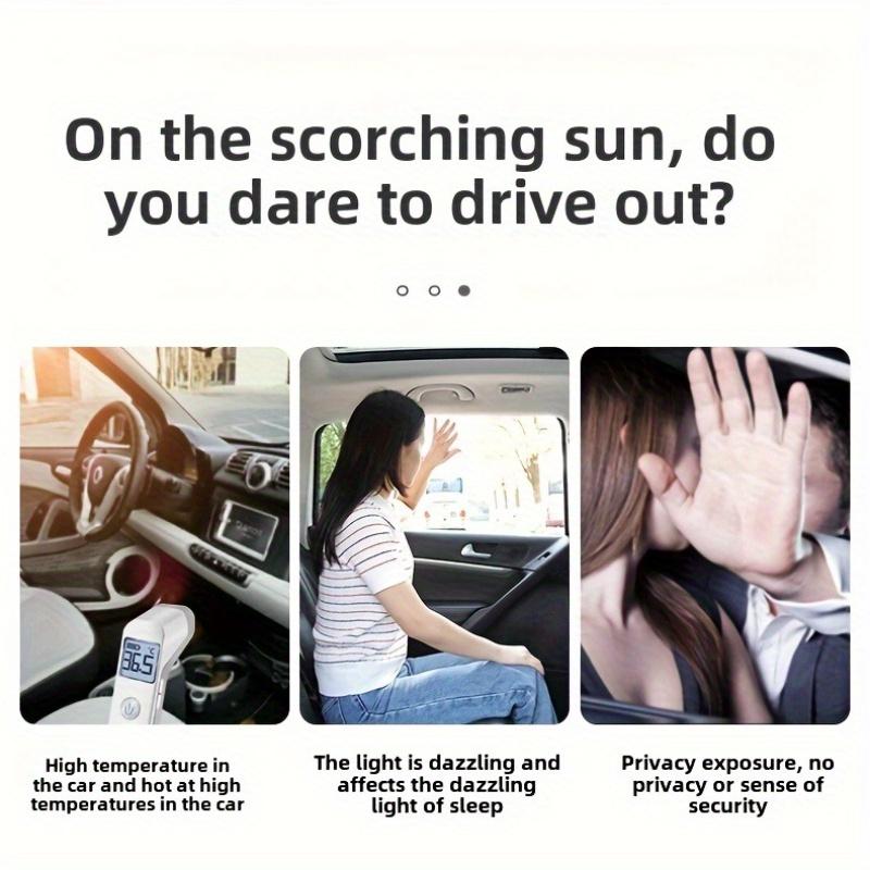 [Cartoon Car Sunshade] Car Sunshade with Suction Cups | Cartoon-Style for Side Windows, Providing Insulation and Easy Installation