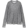JNBY Loose Fit Mohair Blend Round Neck Sweater