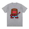 Domo Kun Fun and Humorous Tshirt Womens Casual Tshirt Harajuku Short Sleeve Oversized Tshirt Street Wear