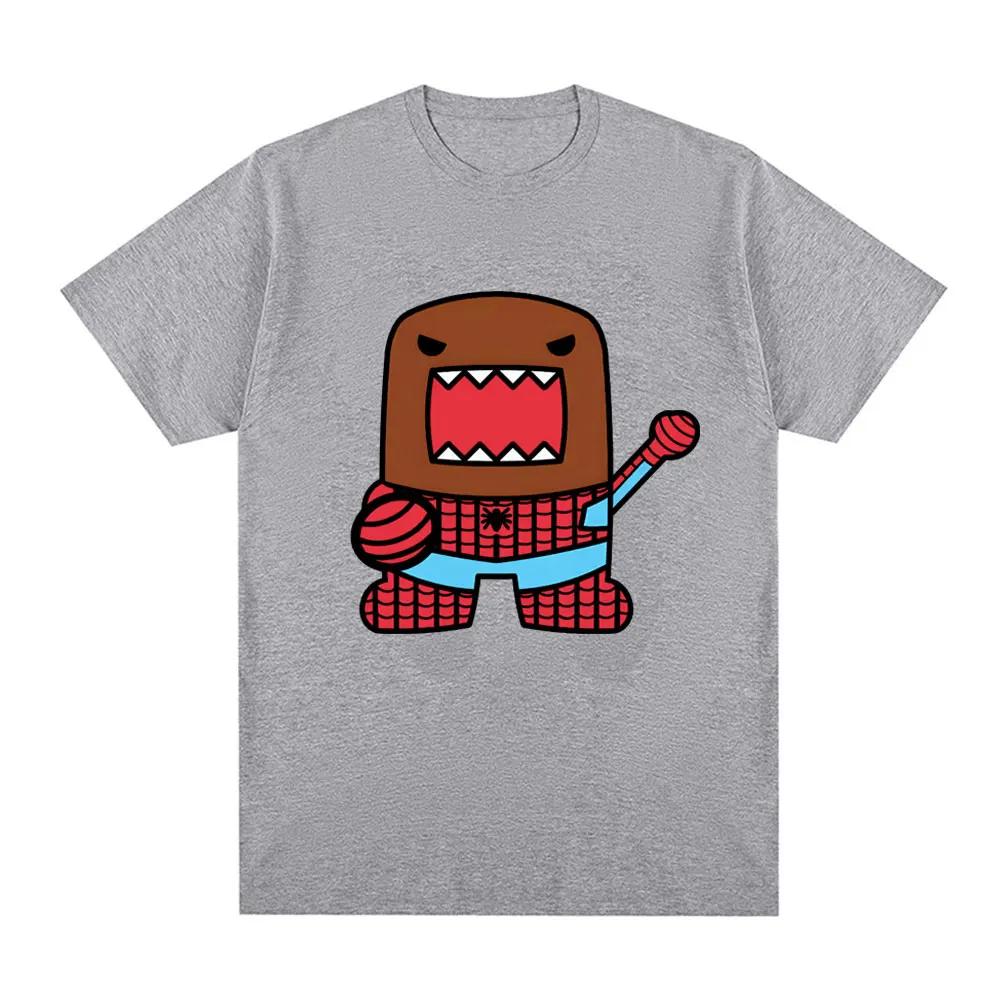 Domo Kun Fun and Humorous Tshirt Womens Casual Tshirt Harajuku Short Sleeve Oversized Tshirt Street Wear