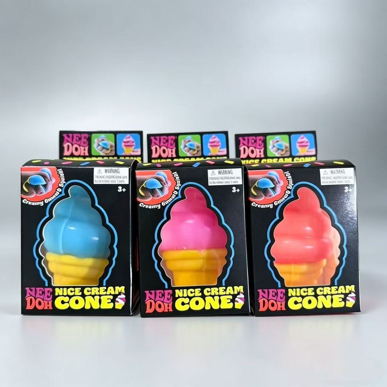New Needohcreamcone Ice Cream Pinch Music Decompression Toy