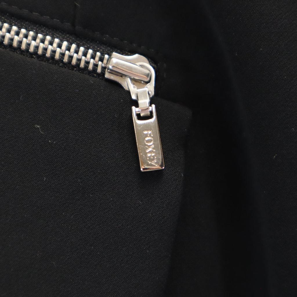 FOXEY NEW YORK made in Japan Midi Skirt 40 black Women Used