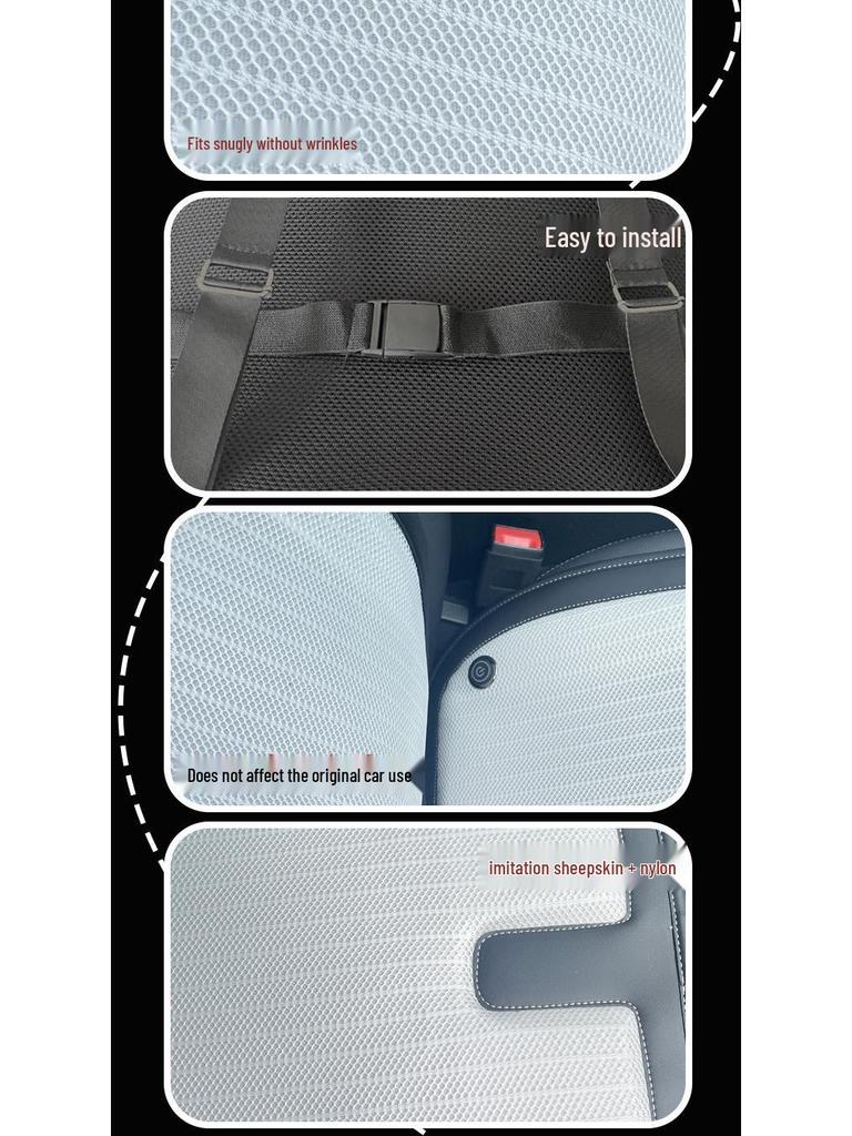 Graphene Heated Car Seat Cushion - Even Heat, Comfortable for All Seasons