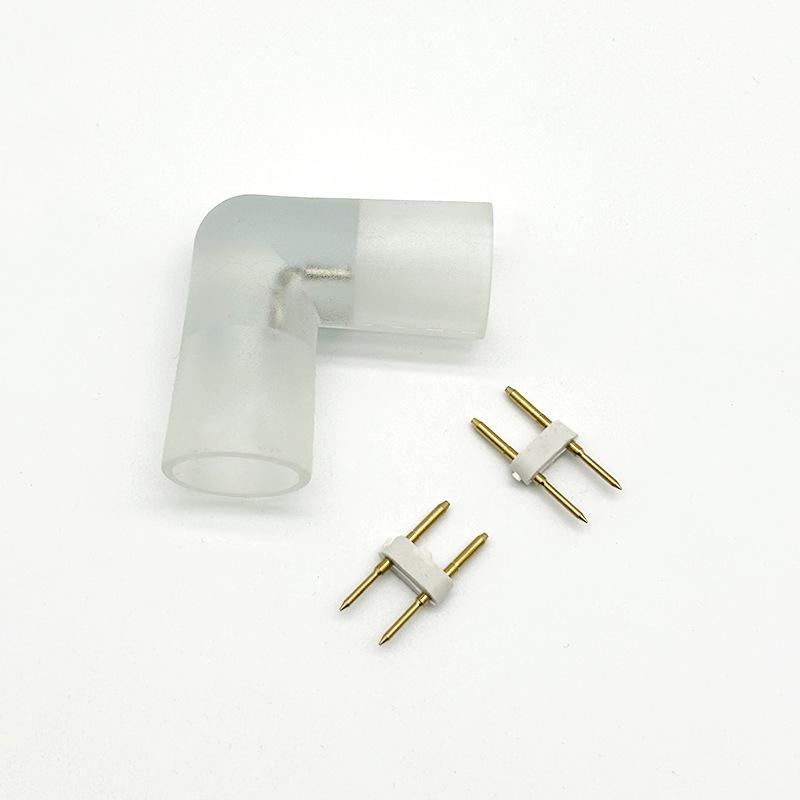 220V LED Strip Accessories: Switch Plug, Knob Dimmer, Connector, Connecting Wire, 24V Low-Voltage Corner