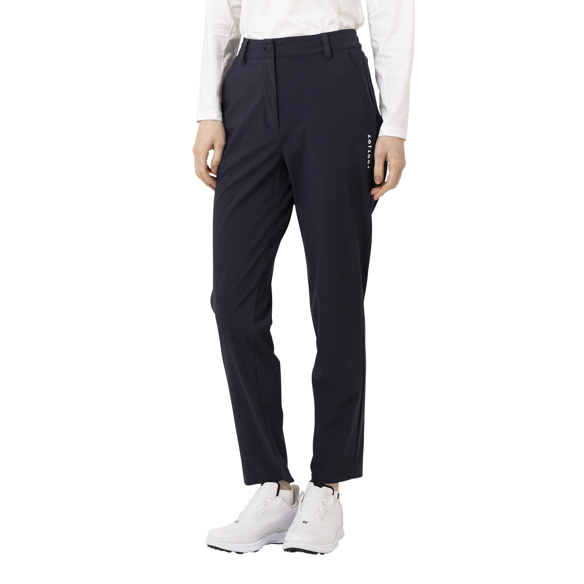 

Женские гольф-брюки FootJoy Super Stretch, темно-синие, размер L (FJW-S25-P04, 34887-L)