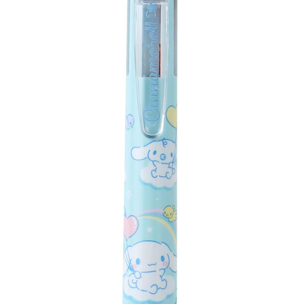 Sanrio 4 Color Ballpoint Pen & Mechanical Pencil Sarasa Multi Cinnamoroll Ink Color: Black, Blue, Red, Green 0.5mm 283312