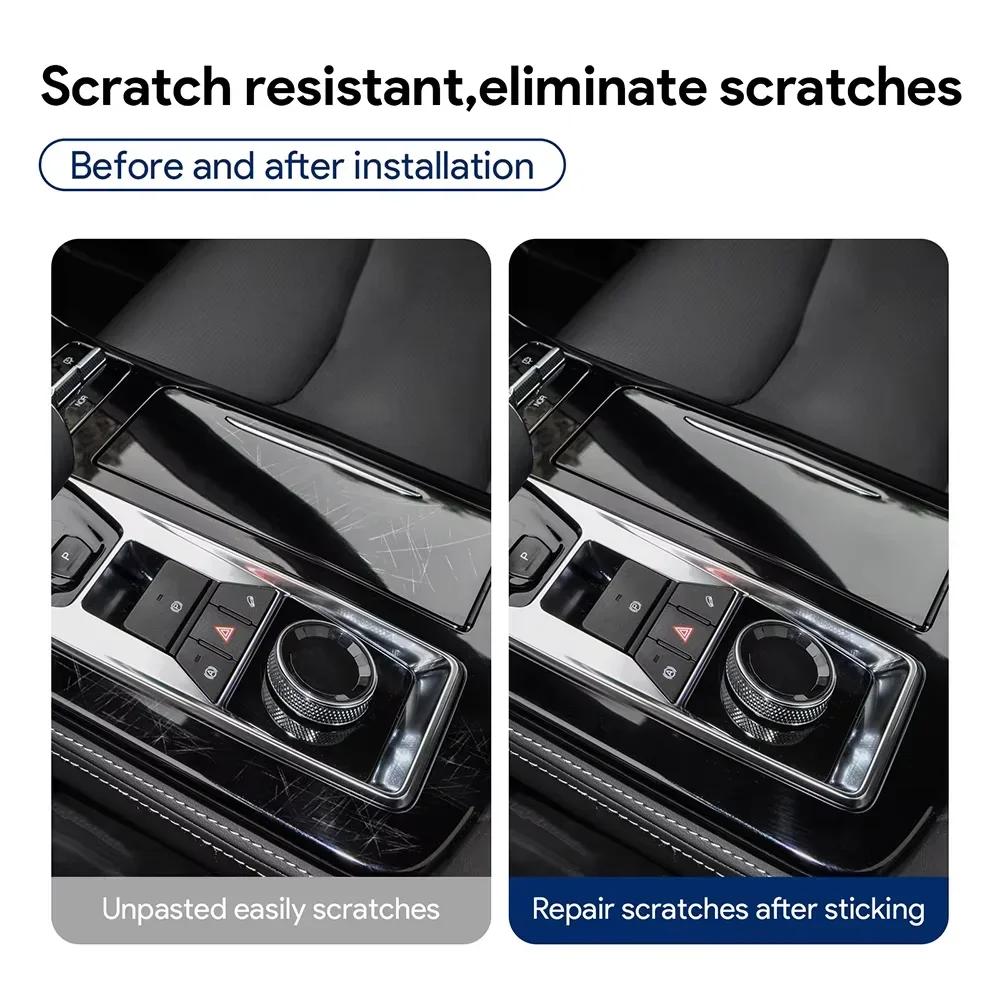 For BMW IX I20 2022-2025 Automotive Interior Center Console Protection Sticker LCD Display Matte TPU Protective Film Refit PPF