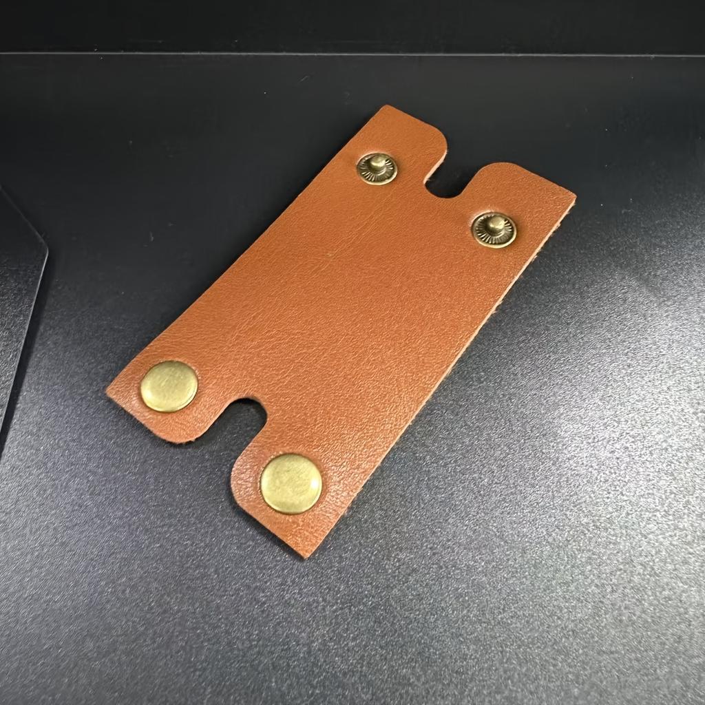 Single Piece Cover for Razor Heads, Designed to Protect Double Edge Razors,Ideal for Men Using Butterfly Shavers,Snap Closure
