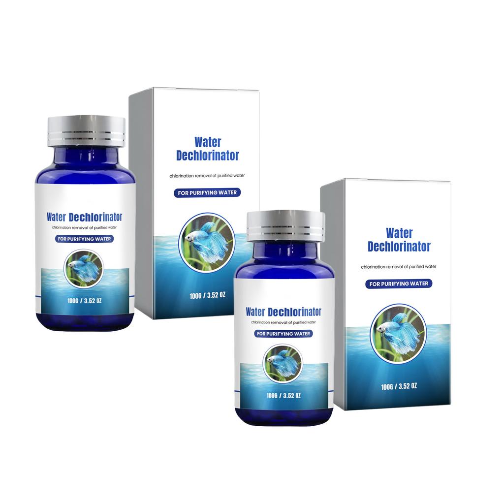 Tap Water Conditioner Water Cleaner for Aquarium Swimming Pool Efficiency Water Dechlorinator Tablets for Fishtanks