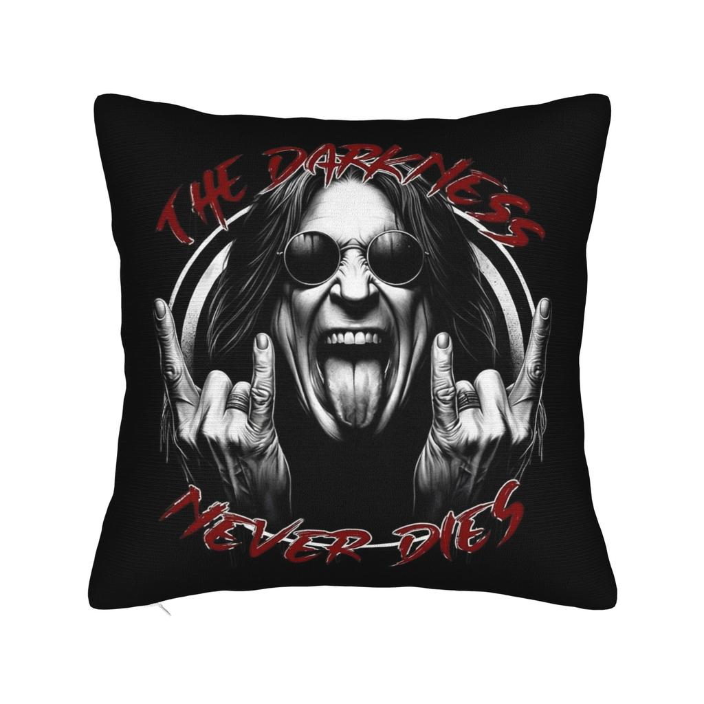 Pillow Case Ozzy Osbourne  Custom  Pillow Cover For Living Room Bed Chair Retro Trendy Pillowcases