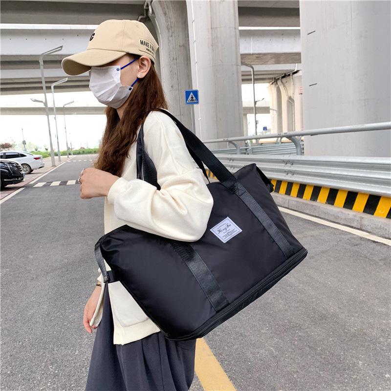 Large Capacity Oxford Cloth Women's Bag New Shoulder Bag Wind Simple Messenger Bag