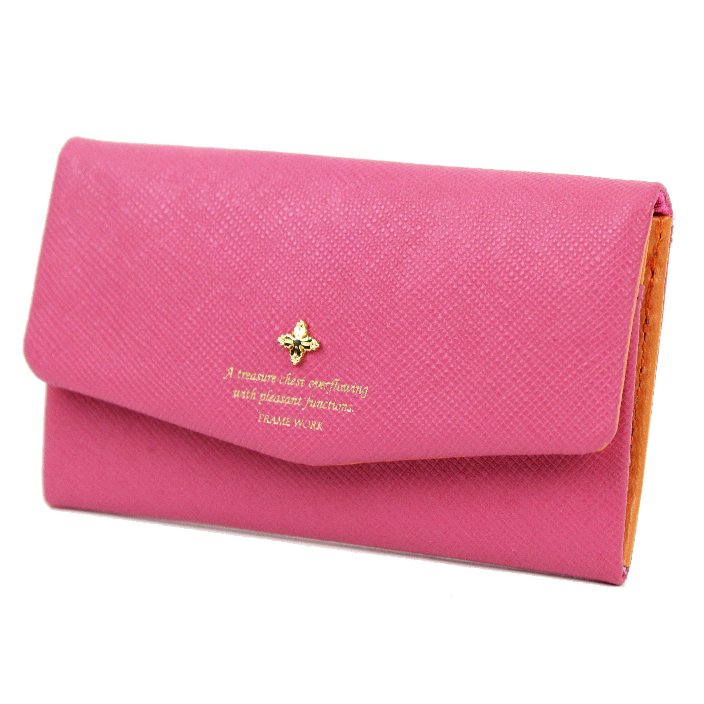 

FRAME WORK Ensemble Business Card Case [Framework] Holder/Card /0047607 (Pink(32))