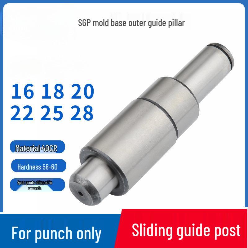 SGP Mold Guide Post & Bushing Set: Outer Guide Post Sizes 16-25