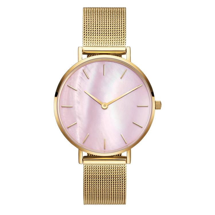 Watch Wish Ladies Watch Pv Fashion Stainless Steel With Rose Gold Watch 783A-36