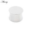 Alisouy 1PC G23 Titanium Solid Polish Double Flared Ear Tunnels Plugs Expander Stretcher Gauges Earrings Piercing Body Jewelry