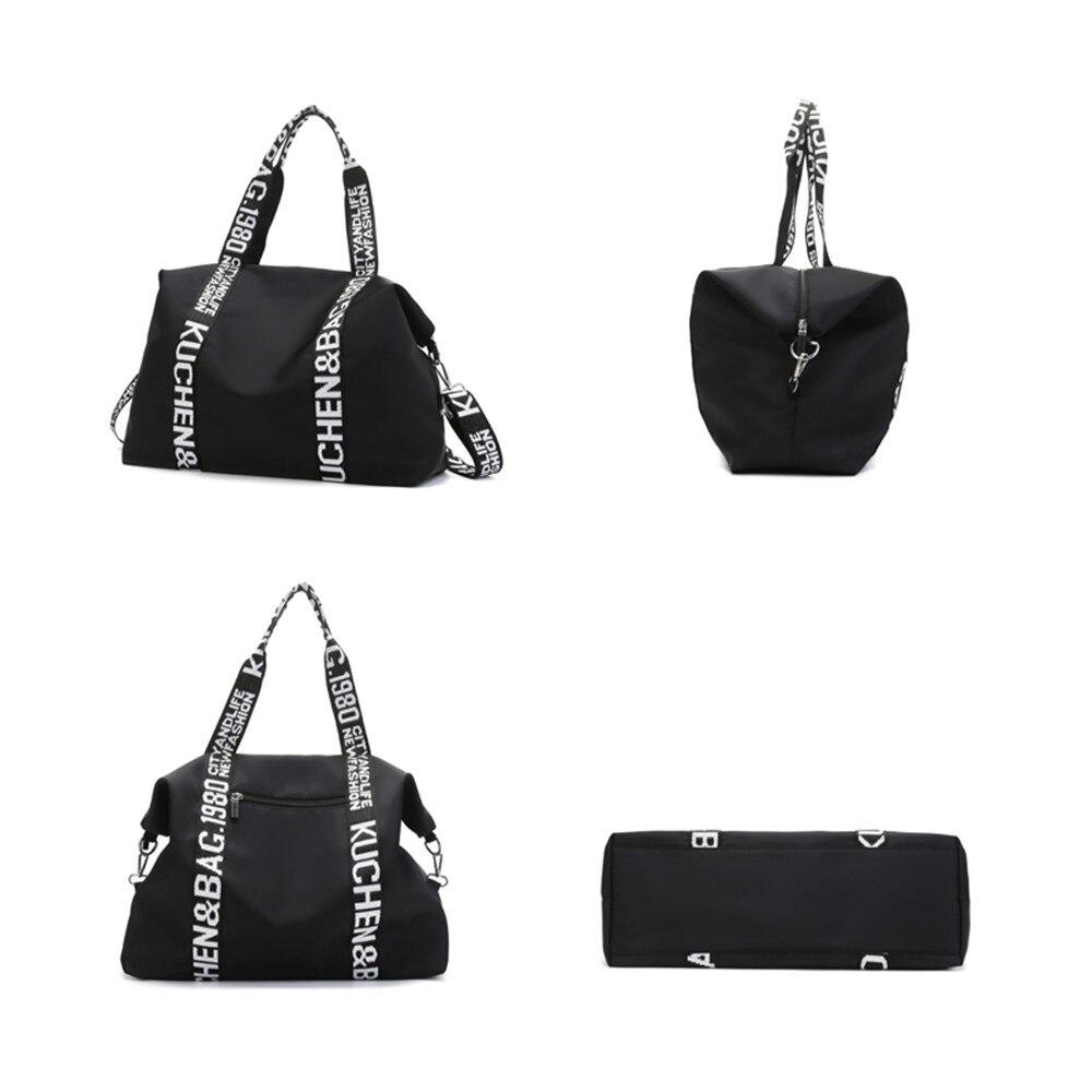 Lässige, einfarbige Damen-Umhängetaschen mit großer Kapazität, modisches Design, Damenhandtasche, hochwertiges Nylon, Damen-Reisetaschen