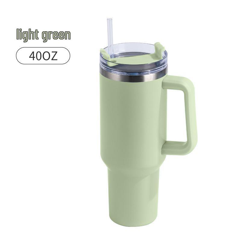 

40 унций Изолированная автомобильная кружка из нержавеющей стали с ручкой 40oz