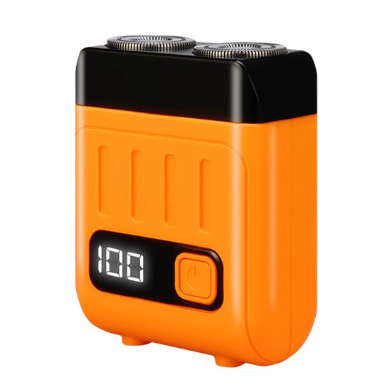 Double-head Mini Electric Shaver USB Rechargeable Waterproof Portable Travel Wet Dry Shaving Razor Men