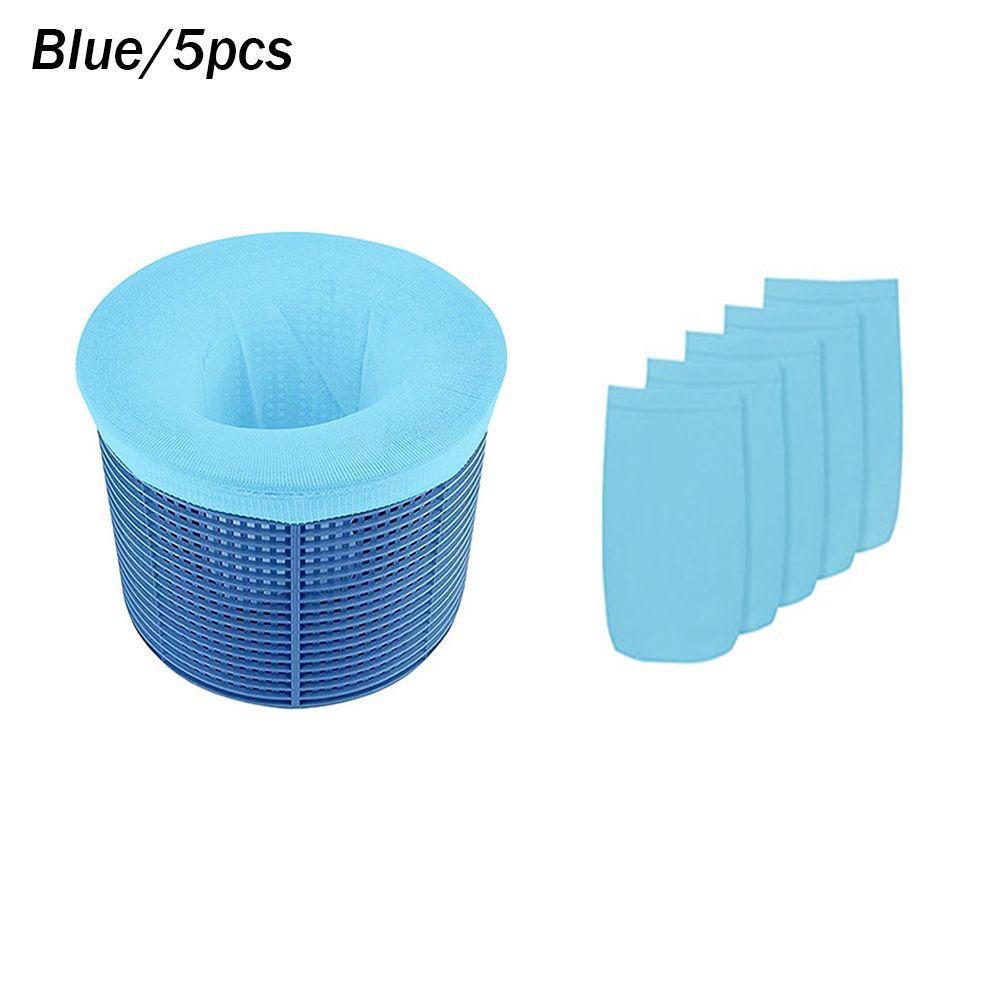 Abdeckung Zuhause Außen Filter Netz Wiederverwendbare Pool Skimmer Socken Poolreinigung Reinigt Schmutz Blätter