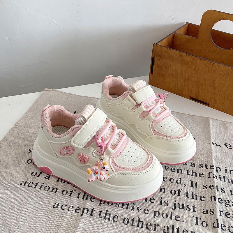 Versatile Women's and Kids' White Skate Shoes - Spring/Autumn Casual Fashion 2026