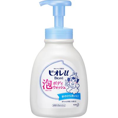 Biore u Biore-u Duschgel mit Schaumpumpe, 600 ml, Allzweckreiniger (Biore II) Duschgel<How to use> Befeuchten Sie Ihre Haut, nehmen Sie 1-2 Pumpstöße Schaum