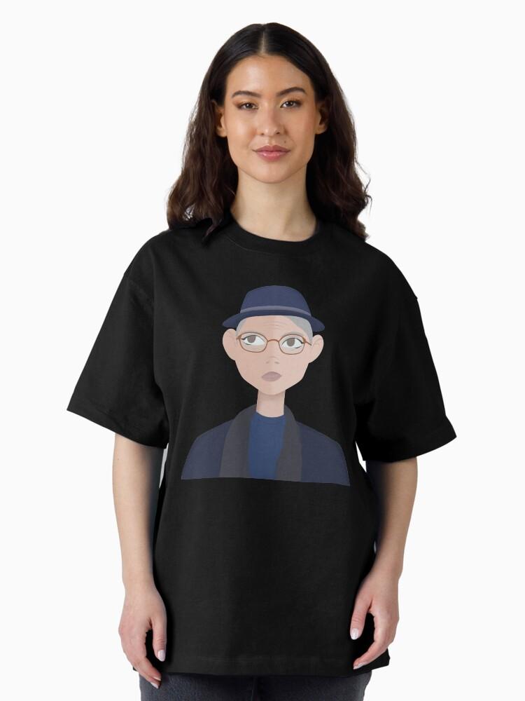 Charles Haden Savage Portrait Oversized T-Shirt
