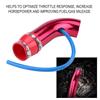76mmCelsius3inch   Car Cold     Pipe Tube Hose Kit Filter System Blue