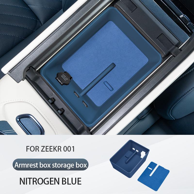 For ZEEKR 001 2025 2025 2025  Armrest Box Storage Box Central Control Storage Box Car Interior Accessories