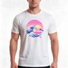The Great Vaporwave Tshirt Summer Casual Cotton Tee Oversized Streetwear Tops Vintage Graphic Print Loose Fit Short Sleeve