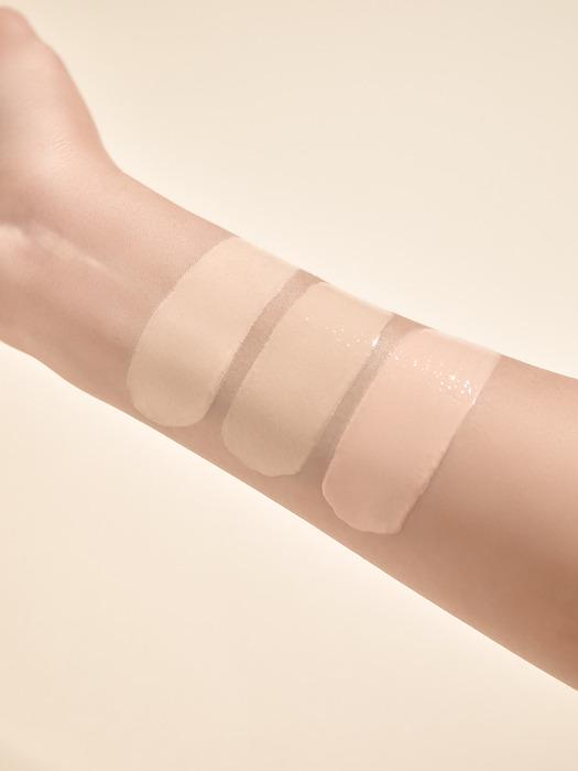 MilkTouch Ganztägiges Skin Fit Weiches Samt-Kissen-Set (Hauptprodukt + Nachfüllung) 3 Farben (Wählen Sie 1)