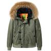 Giacca Bomber Uomo Invernale Cotone Ispessito Casual con Cappuccio Larga Uniforme Baseball MA1 Giacca da Uomo