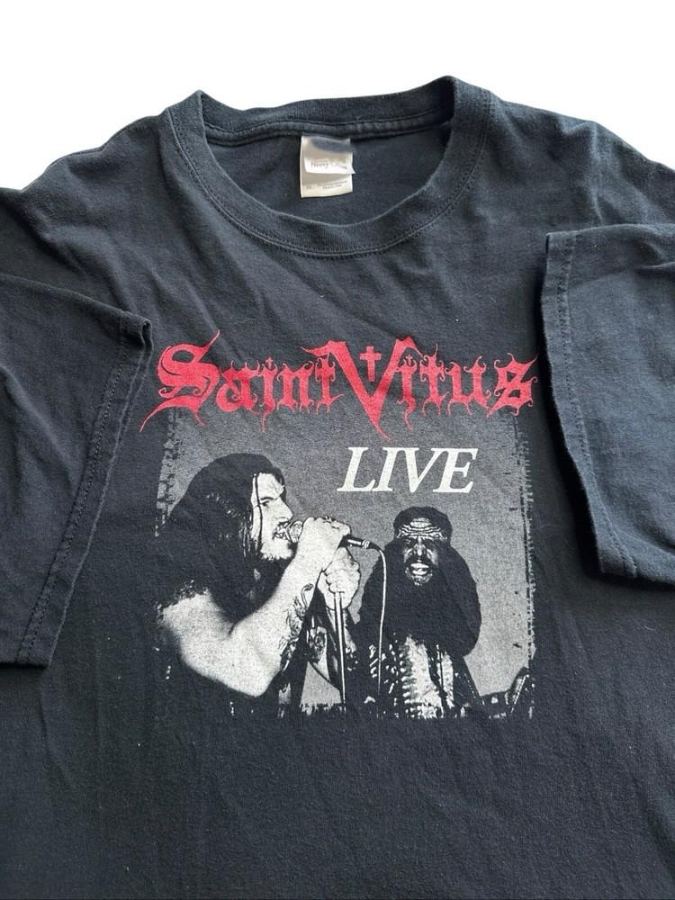 

Футболка Saint Vitus Live 2000-х Черная Хлопок Все размеры S-5XL Подарок Фанатам 1HRC39 Унисекс Футболка XXL
