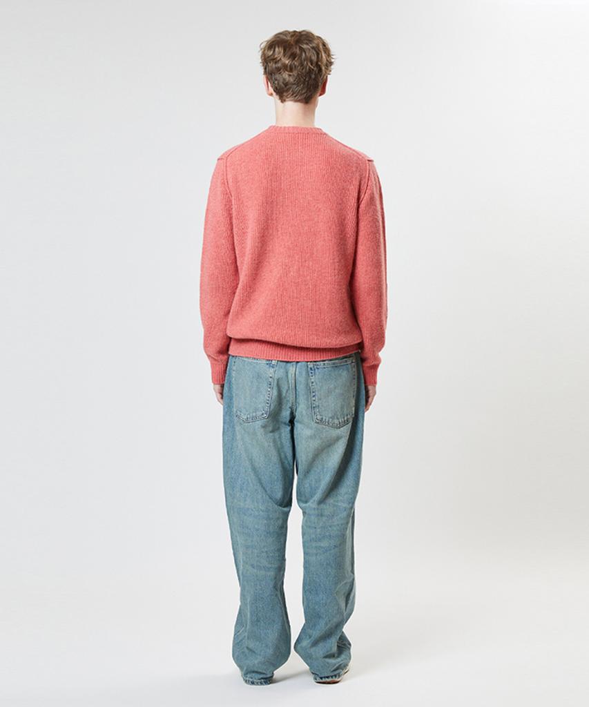 AVEN Baby Alpaca Wool Knit Orange