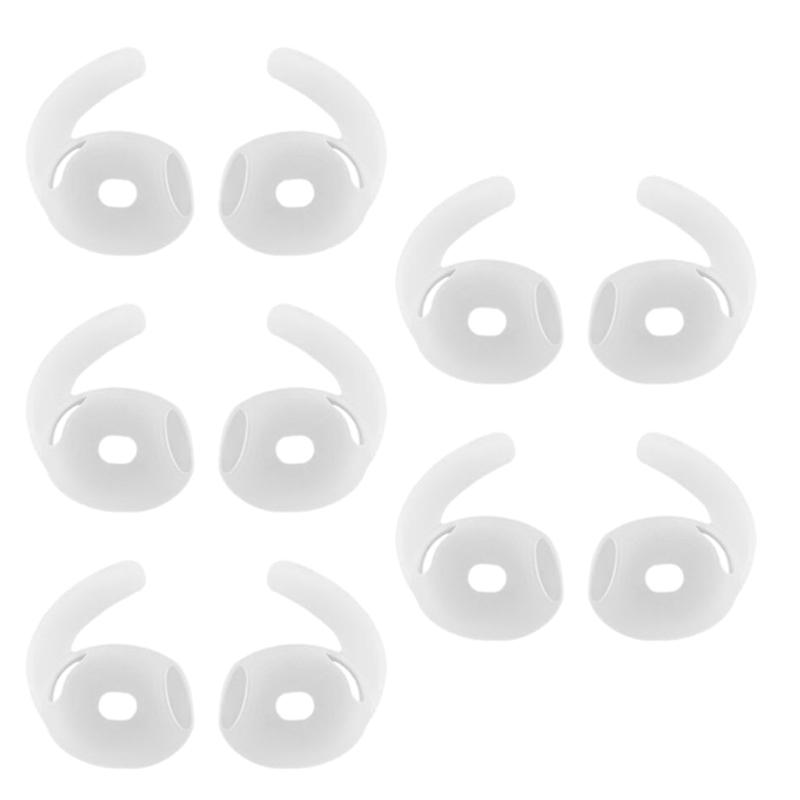 1/5Pair Ear Tips For 4 4th Generation Earphones Earhook Earplugs Silicone Cover For Airpods4 AntiLost DustProof