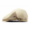 Crocodile Hunting Twisted Weave Perfect for Made In Size L Beige Cap, Mesh, Yukata, Father's Day, Japan, Spring/Summer, (Approx. 58cm),