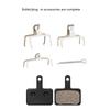10Pair SemiMetallic Bicycles Bikes Disc Brake Pad Low Noise Mountain Bikes Brake Pad Quiet Cyclings Brake Pad