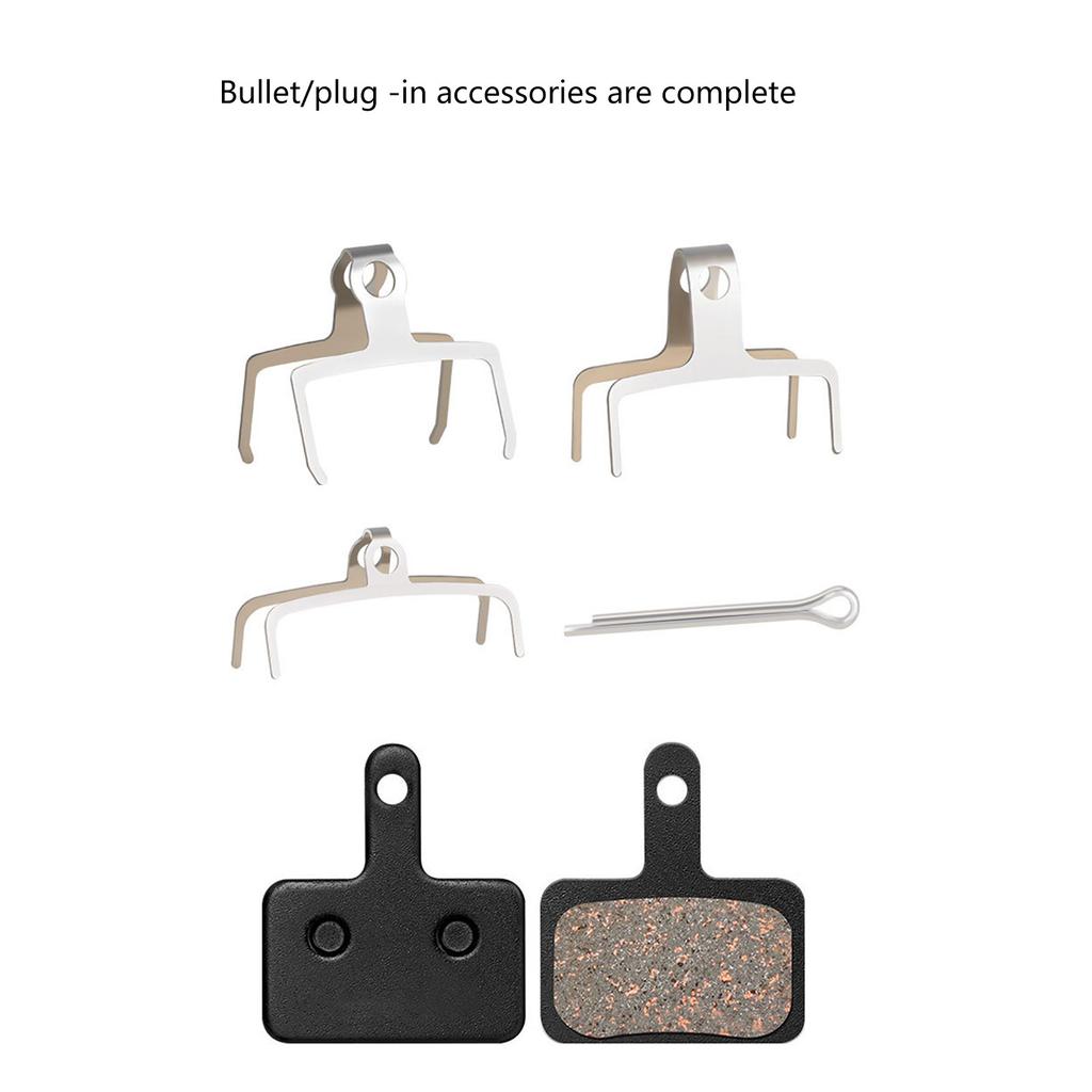 10Pair SemiMetallic Bicycles Bikes Disc Brake Pad Low Noise Mountain Bikes Brake Pad Quiet Cyclings Brake Pad