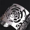Chunky Wide Metal Bracelets For Women Open Cuff Exaggerated Cuff Bangles Trend Charm Arm Jewelry  Gifts