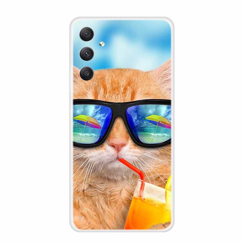 TPU Case for Samsung Galaxy A16 5G A26 A36 A25 A15 A25 A35 A55 5G A05 A34 A54 Protective Cover Fundas Coque Shockproof Shell